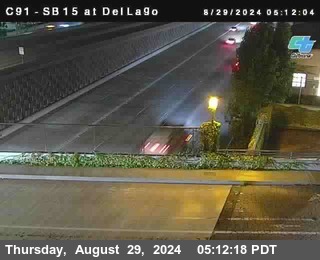 SB 15 at Del Lago bridge