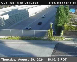 SB 15 at Del Lago bridge