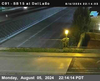 SB 15 at Del Lago bridge