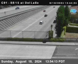 SB 15 at Del Lago bridge