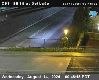 SB 15 at Del Lago bridge