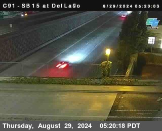 SB 15 at Del Lago bridge