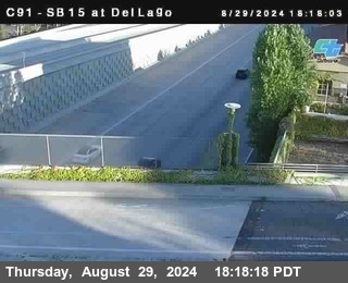 SB 15 at Del Lago bridge