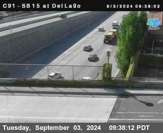 SB 15 at Del Lago bridge