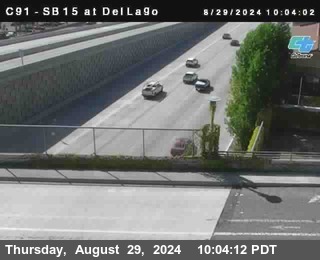 SB 15 at Del Lago bridge