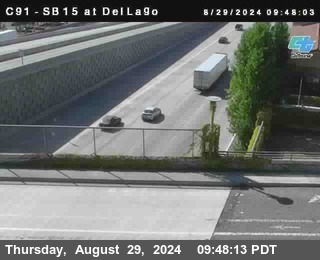 SB 15 at Del Lago bridge