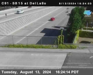 SB 15 at Del Lago bridge