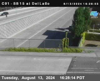 SB 15 at Del Lago bridge