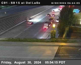 SB 15 at Del Lago bridge