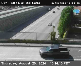 SB 15 at Del Lago bridge