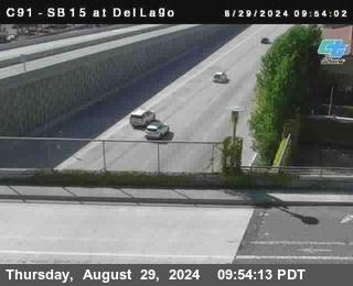 SB 15 at Del Lago bridge