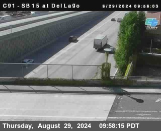 SB 15 at Del Lago bridge