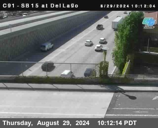 SB 15 at Del Lago bridge