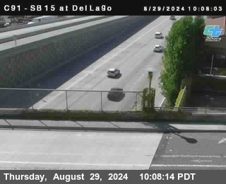 SB 15 at Del Lago bridge