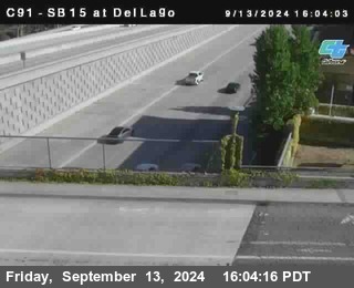 SB 15 at Del Lago bridge