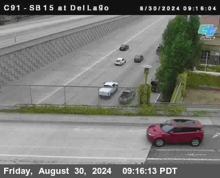 SB 15 at Del Lago bridge