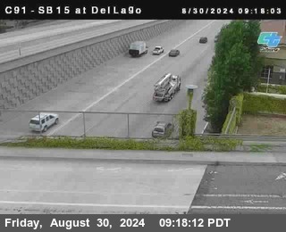 SB 15 at Del Lago bridge