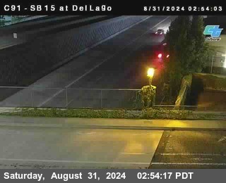 SB 15 at Del Lago bridge