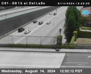 SB 15 at Del Lago bridge