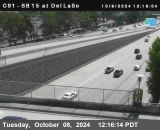 SB 15 at Del Lago bridge