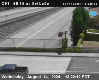 SB 15 at Del Lago bridge