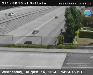 SB 15 at Del Lago bridge