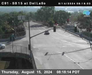 SB 15 at Del Lago bridge