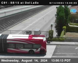 SB 15 at Del Lago bridge