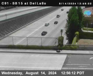 SB 15 at Del Lago bridge