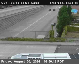 SB 15 at Del Lago bridge