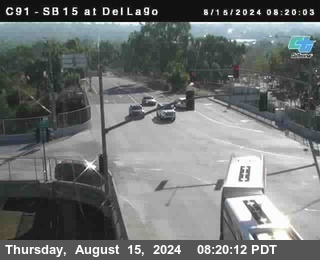 SB 15 at Del Lago bridge