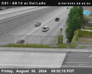 SB 15 at Del Lago bridge