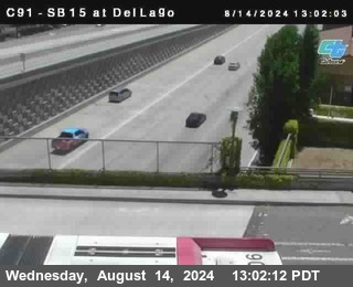 SB 15 at Del Lago bridge