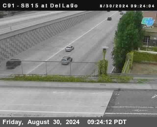 SB 15 at Del Lago bridge