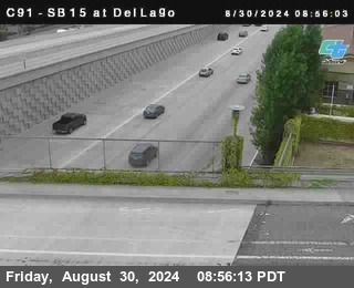 SB 15 at Del Lago bridge