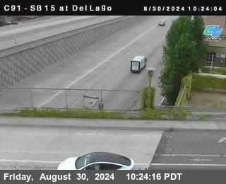 SB 15 at Del Lago bridge