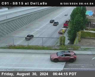 SB 15 at Del Lago bridge