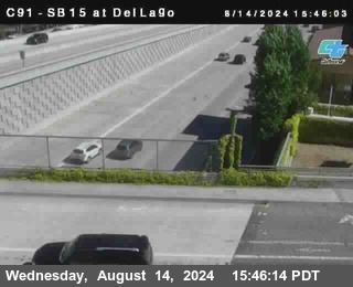 SB 15 at Del Lago bridge