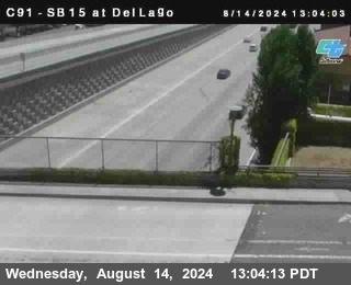 SB 15 at Del Lago bridge