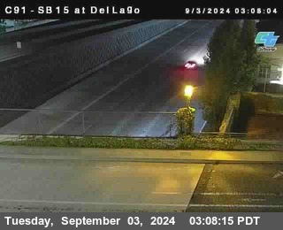 SB 15 at Del Lago bridge