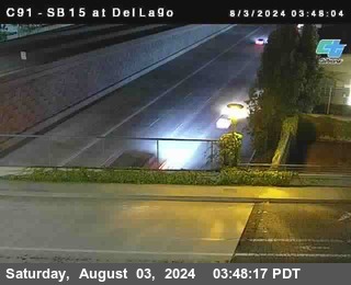 SB 15 at Del Lago bridge