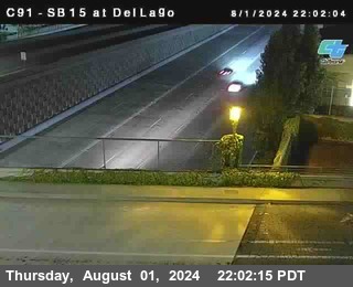 SB 15 at Del Lago bridge