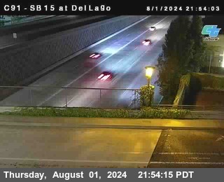 SB 15 at Del Lago bridge