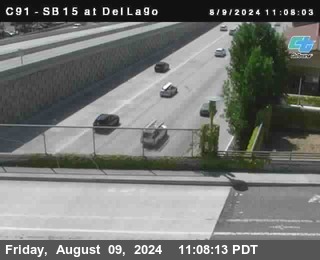 SB 15 at Del Lago bridge