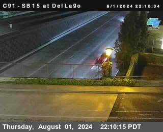 SB 15 at Del Lago bridge