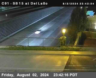 SB 15 at Del Lago bridge