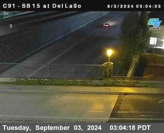 SB 15 at Del Lago bridge