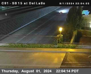 SB 15 at Del Lago bridge