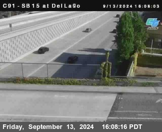 SB 15 at Del Lago bridge