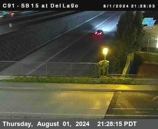 SB 15 at Del Lago bridge